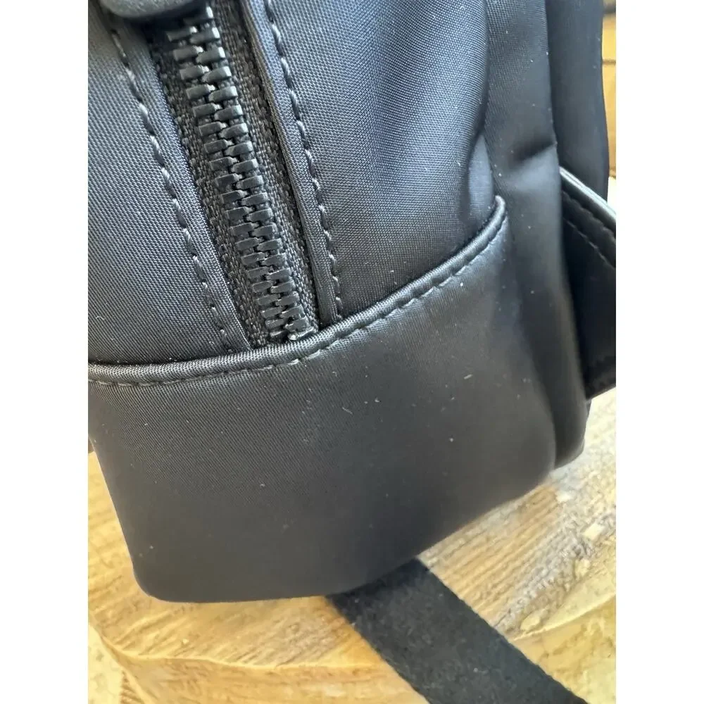 Monos Metro Backpack Black Laptop Nylon Travel Minimal Water Resistant